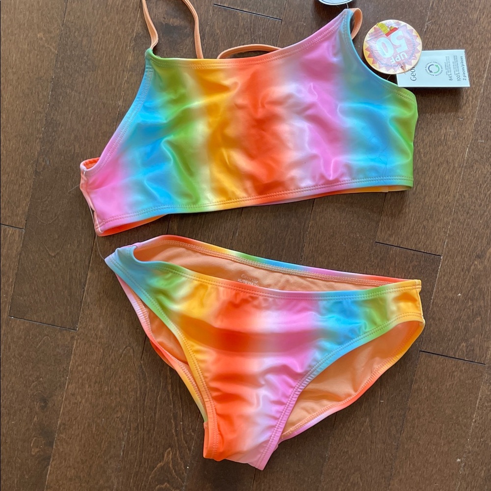 George Kids Rainbow Bikini Set